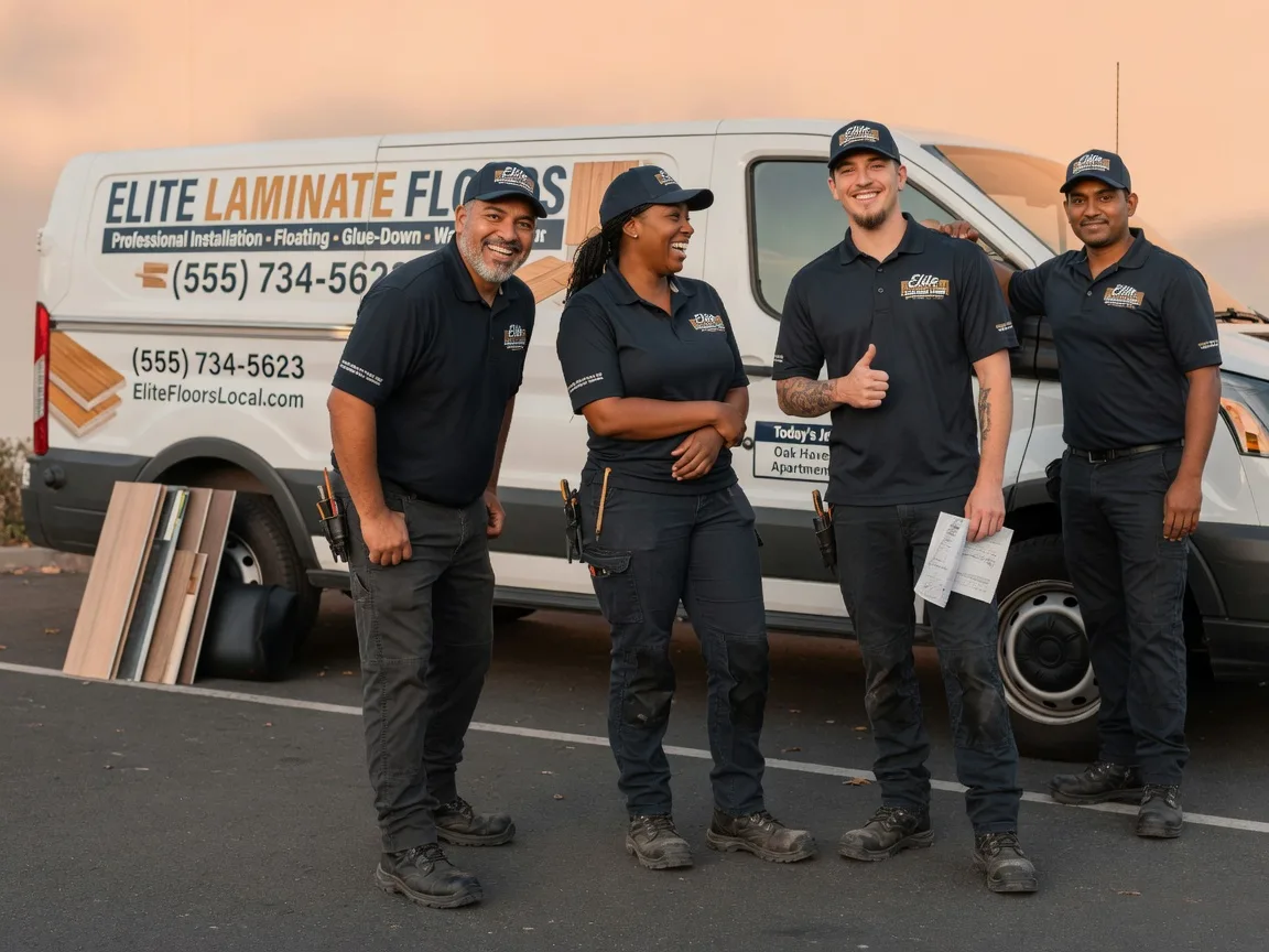Laminate flooring installation company in La Porte City, IA
